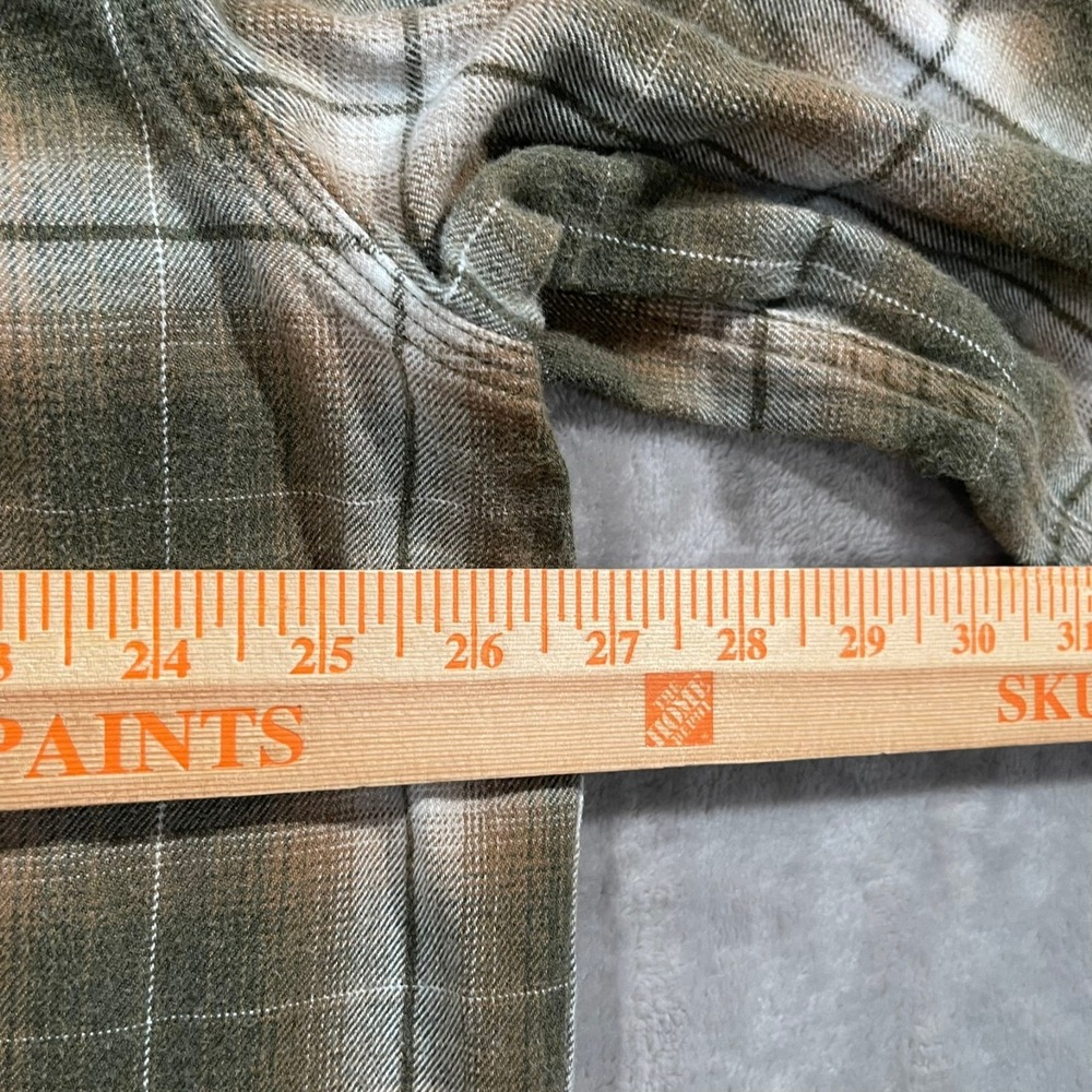 Carhartt Shirt Mens 2XL Tall Flannel Plaid Relaxed Fit Workwear - Picture 5 of 7